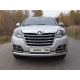 Защита передняя овальная 75-42 мм ТСС для Great Wall Hover H3 New 2014-2015