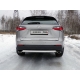 Защита заднего бампера 60 мм ТСС для Lexus NX-200t 2014-2017