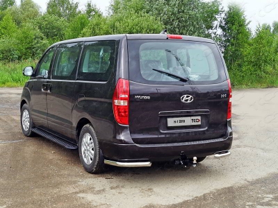 Фаркоп ТСС шар E нержавеющий для Hyundai H-1 Starex 2019-2021