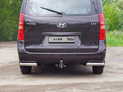 Фаркоп ТСС шар E нержавеющий для Hyundai H-1 Starex 2019-2021