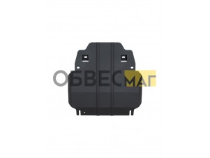 Защита радиатора для TOYOTA LC300 (22-) 3,3 диз., LEXUS LX600 (22-) 3,5 бен. AT / Тойота Ленд крузер
