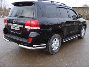 Защита штатных порогов  42 мм для Toyota Land Cruiser 200 № TOYLC20012-03