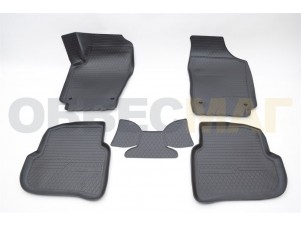 Коврики в салон Norplast полиуретан на седан для Volkswagen Polo № NPA11-C95-421
