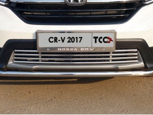 Накладка решетки радиатора нижняя 16 мм для Honda CR-V № HONCRV17-17