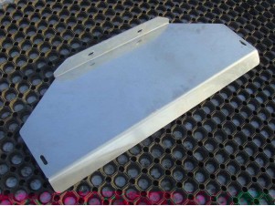 Защита радиатора охлаждения ТСС алюминий 4 мм для SsangYong Kyron № ZKTCC00017